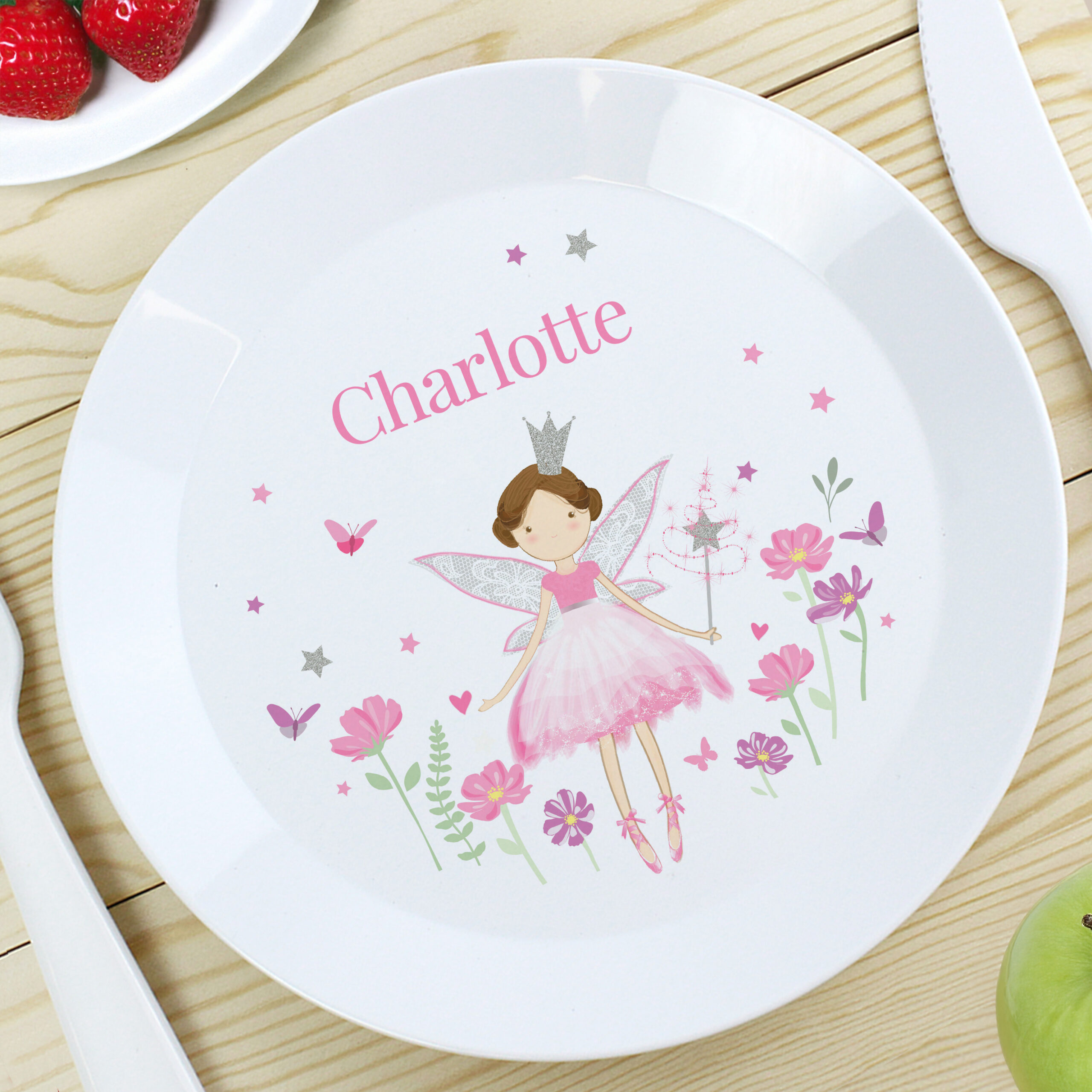 Personalised Fairy Princess Breakfast Set 6 Personalised Fairy Princess Breakfast Set