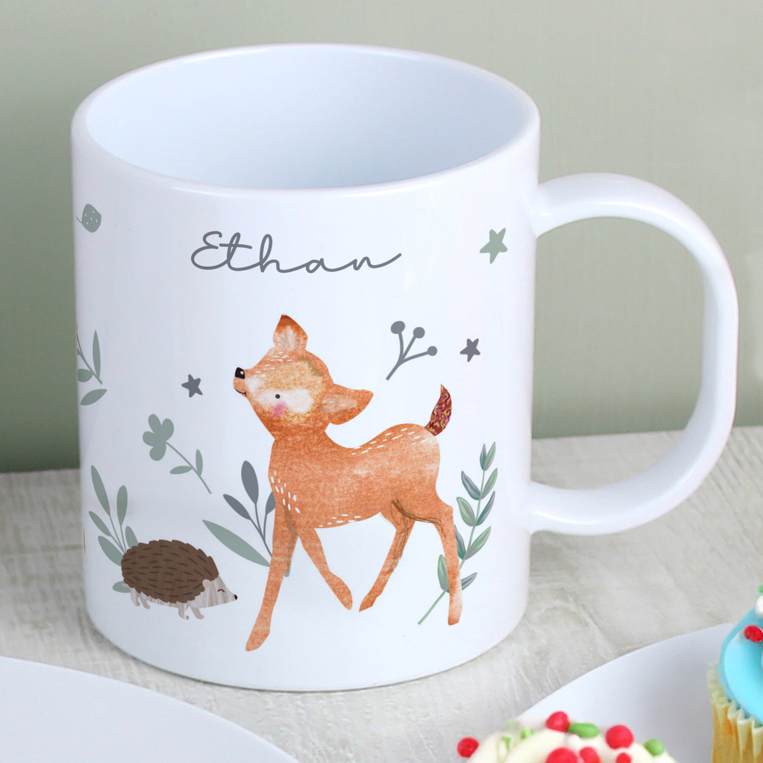 Personalised Woodland Animals Mug 1 Personalised Woodland Animals Mug