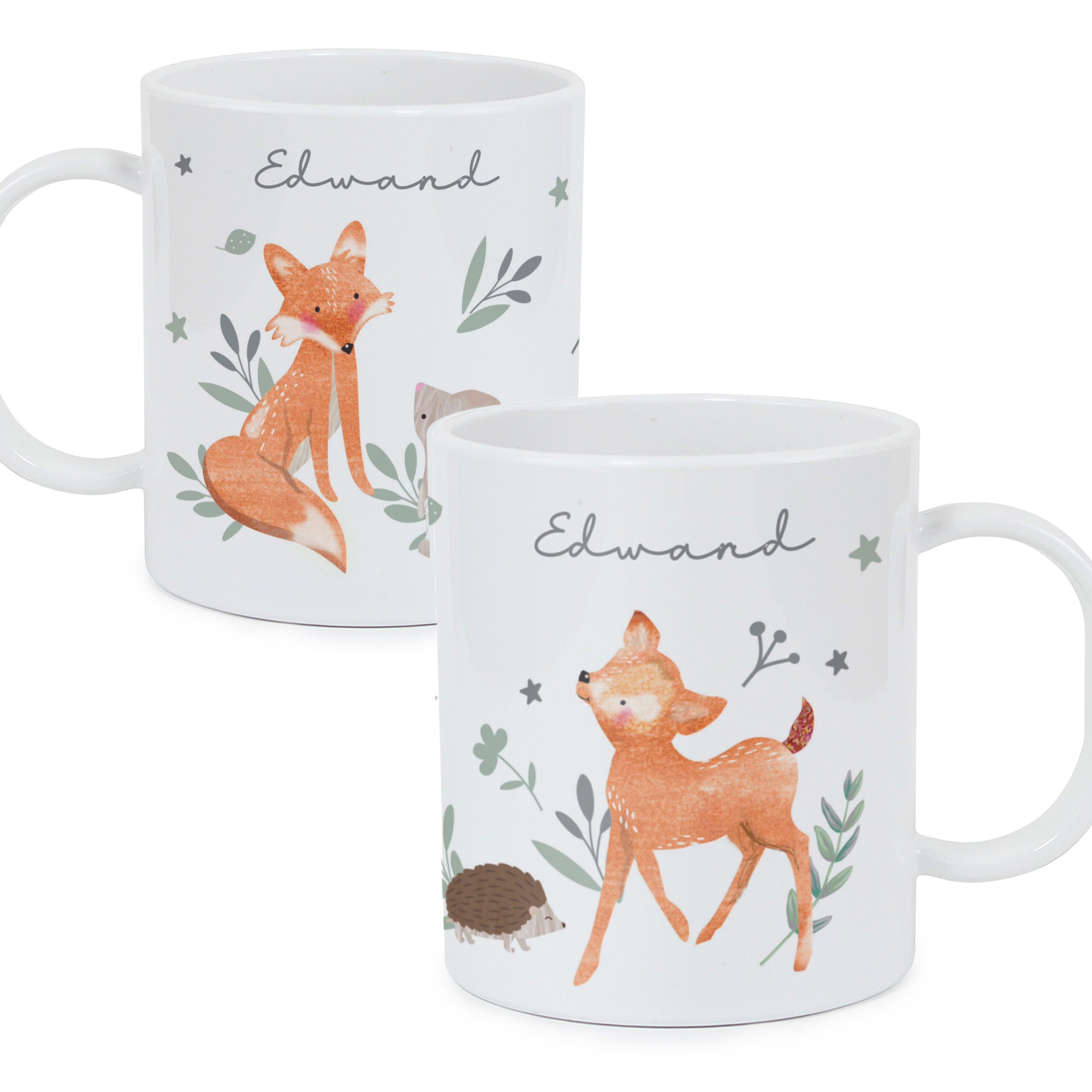 Personalised Woodland Animals Mug 5 Personalised Woodland Animals Mug