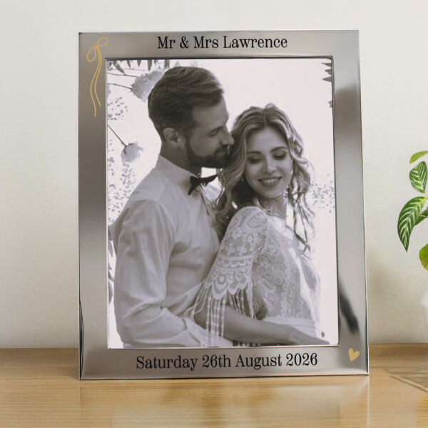 Personalised Black & Gold Free Text 8x10 Photo Frame 33 Personalised Black & Gold Free Text 8x10 Photo Frame