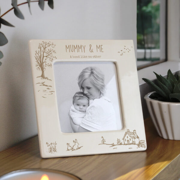 Personalised Cottagecore Ceramic 4x4 Frame 28 Personalised Cottagecore Ceramic 4x4 Frame