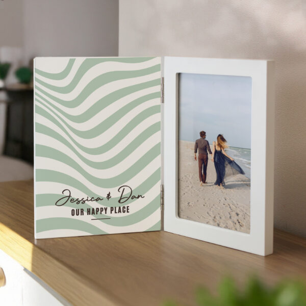 Personalised Wooden Hinged 6x4 Photo Frame 34 Personalised Wooden Hinged 6x4 Photo Frame