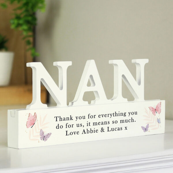 Personalised Butterfly Nan Ornament 14 Personalised Butterfly Nan Ornament
