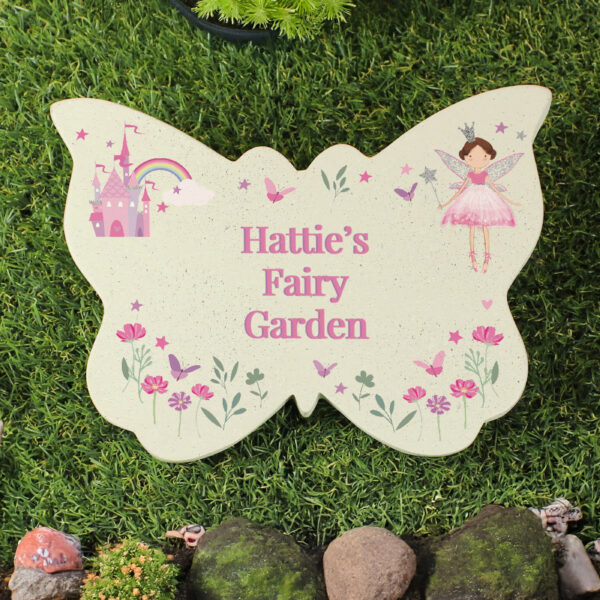 Personalised Fairy Princess Garden Butterfly Ornament